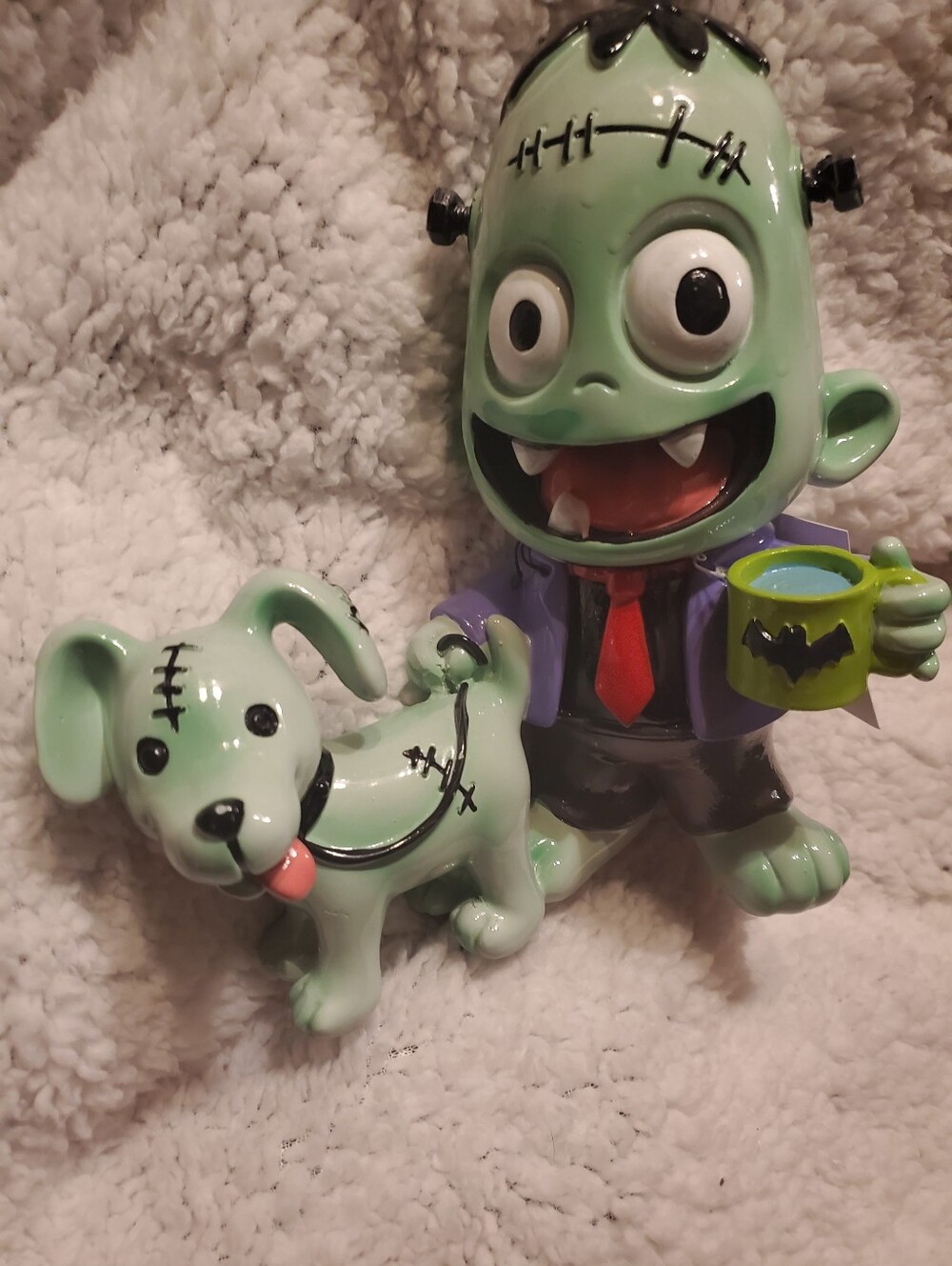 NEW Ghoulish Frankenstein Walking Dog Figurine Halloween HomeGoods Viral TikTok